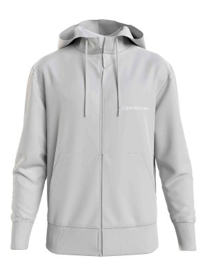 CALVIN KLEIN: スウェット＆セーター - スウェットシャツ/セーター - グレー