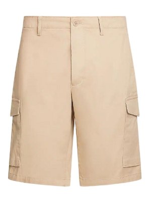 TOMMY HILFIGER: Trousers Shorts - Beige shorts