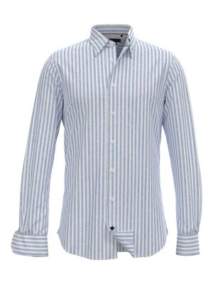 TOMMY HILFIGER: shirts - Light blue Shirt