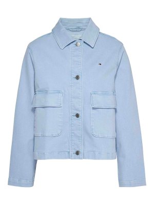 TOMMY HILFIGER: カジュアルジャケット - カジュアルジャケット - ブルー