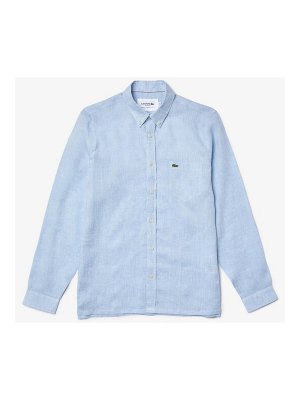 LACOSTE: shirts - Light blue Shirt