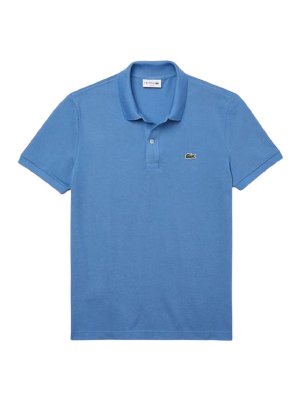 LACOSTE: polo shirts - Light Blue T-Shirt And Polo