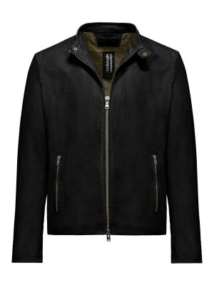 BOMBOOGIE: cappotti in pelle - Giacconi Nero