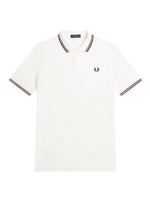 FRED PERRY: polo - T-Shirt E Polo Bianco