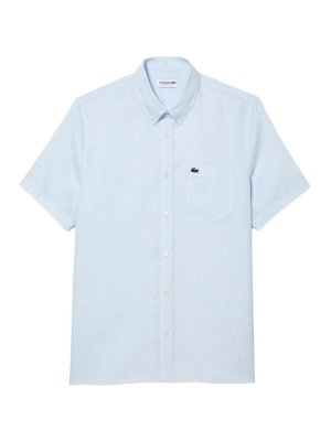 LACOSTE: シャツ - シャツ - 緑