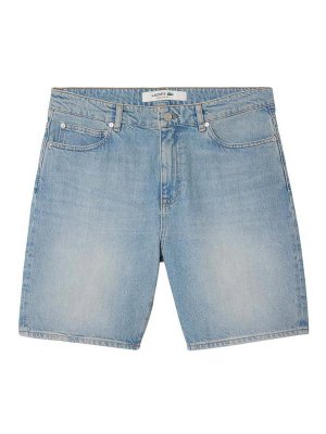 LACOSTE: Hosen Shorts - Shorts - Blau