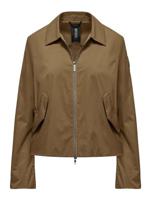 BOMBOOGIE: knee length coats - Brown jackets