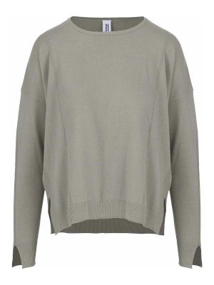 BOMBOOGIE: Pull col rond - Pull Col Rond - Beige