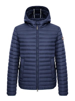 Colmar Originals: Lange Daunenmäntel - Daunenmantel - Blau