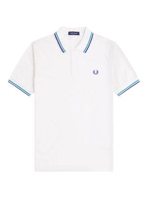 FRED PERRY: polo - T-Shirt E Polo Bianco