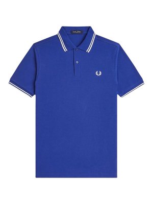 FRED PERRY: ポロシャツ - ポロシャツ - ブルー