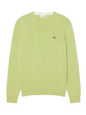 LACOSTE: クルーネック - クルーネック - 緑