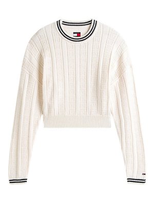 TOMMY HILFIGER: クルーネック - クルーネック - 白