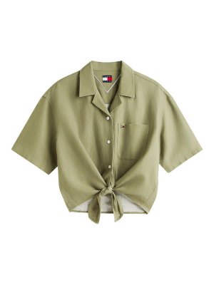 TOMMY HILFIGER: Camisas - Camisa - Verde