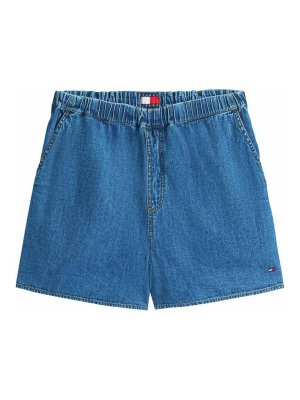 TOMMY HILFIGER: トラウザーショーツ - ショートパンツ - ブルー