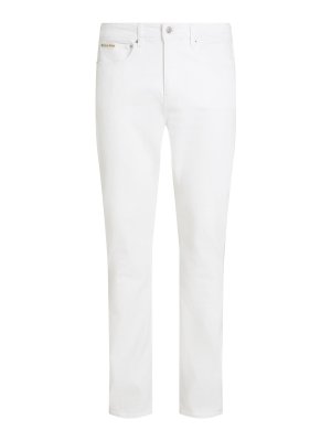 CALVIN KLEIN: skinny jeans - Jeans Bianco