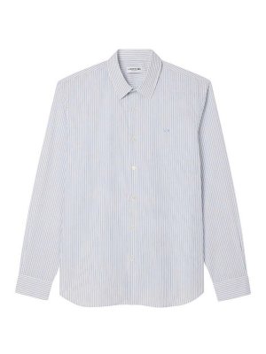 LACOSTE: shirts - Blue Shirt