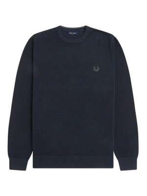 FRED PERRY: クルーネック - クルーネック - ブルー