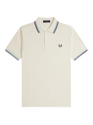 FRED PERRY: polo - T-Shirt E Polo Panna