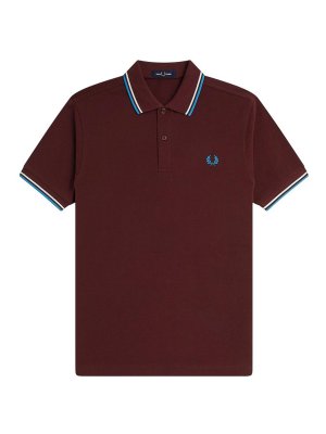 FRED PERRY: polo - T-Shirt E Polo Bordeaux