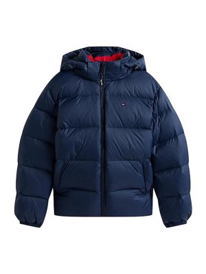 TOMMY HILFIGER: padded coats - Blue jackets