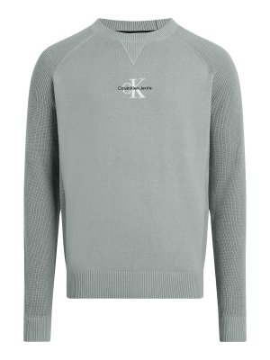 CALVIN KLEIN: スウェット＆セーター - スウェットシャツ/セーター - グレー