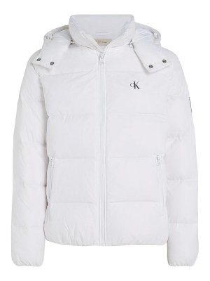 CALVIN KLEIN: Lange Daunenmäntel - Daunenmantel - Weiß