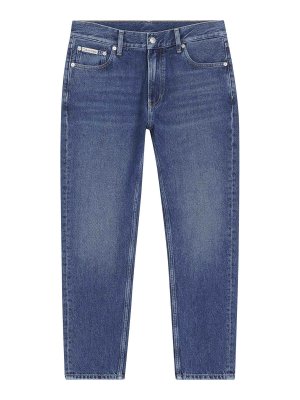 CALVIN KLEIN: straight leg jeans - Jeans Blu