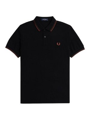 FRED PERRY: polo - T-Shirt E Polo Nero