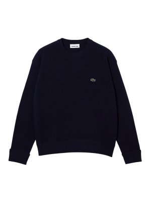 LACOSTE: クルーネック - クルーネック - ブルー
