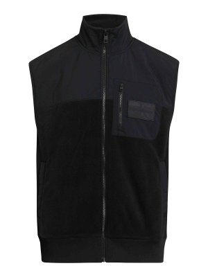 CALVIN KLEIN: Sweatshirts & Sweaters - Black Jackets