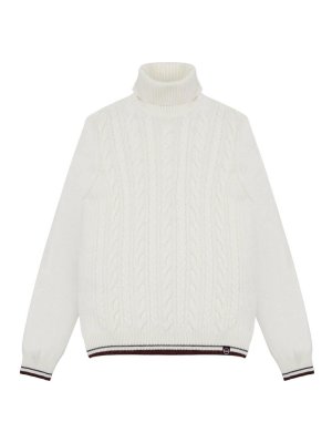 Colmar Originals: Turtlenecks & Polo necks - Colmar White Jerseys