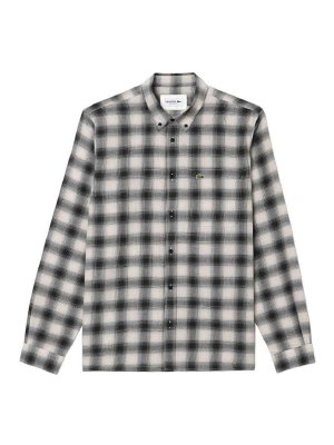 LACOSTE: camicie - Camicia Nero