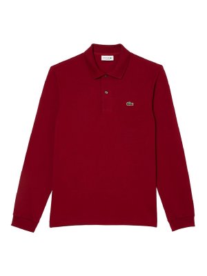 LACOSTE: polo shirts - Bordeaux T-Shirt  and Polos