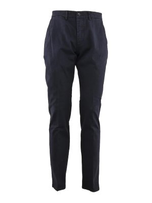 HARMONT & BLAINE: casual trousers - Blue Pants