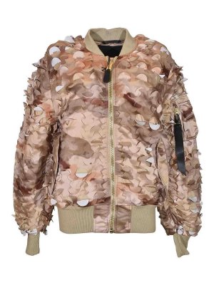 ALPHA INDUSTRIES: Bombers - Bomber - Beige Foncé