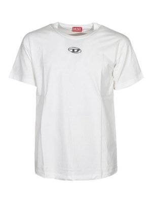 DIESEL: Tシャツ - Tシャツ - ライトグレー