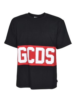 GCDS: t-shirts - T-Shirts And Polos Black
