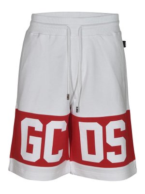 GCDS: トラウザーショーツ - ショートパンツ - ベージュ
