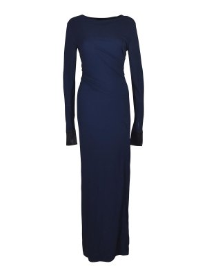 LANVIN: Maxikleider - Maxikleid - Blau