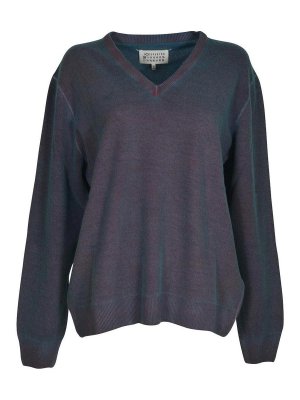 Maison Margiela: maglia collo rotondo - Maglione