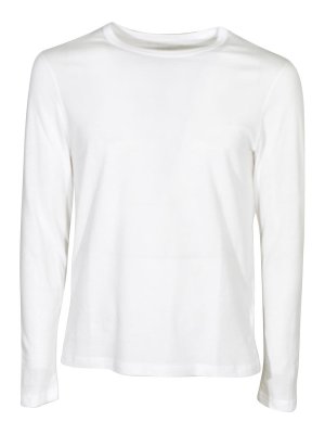 Majestic Filatures: Pull col rond - Pull Col Rond - Blanc