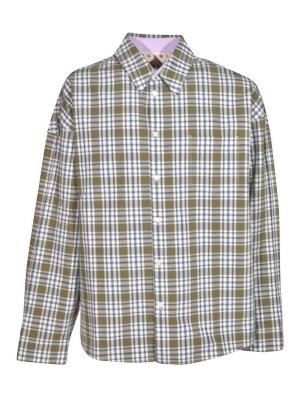 Marni: Camisas - Camisa - Verde