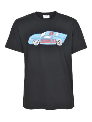 MOSCHINO: Tシャツ - Tシャツ - ダークグレー