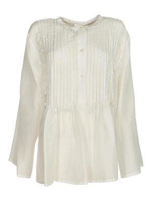 P.A.R.O.S.H.: shirts - Shirts White