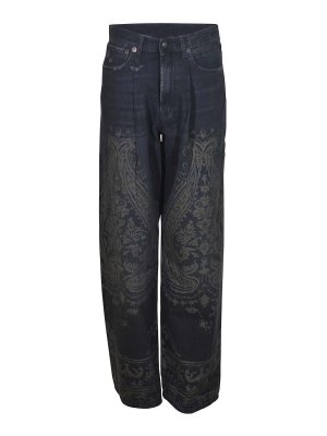 R13: Jeans Rectos - Vaqueros Rectos - Negro