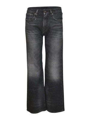 R13: flared jeans - Jeans Black