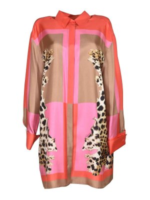 ROBERTO CAVALLI: Kurze Kleider - Kurzes Kleid - Hellrot