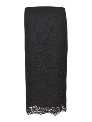 SIMONETTA RAVIZZA: Long skirts - Skirts Black