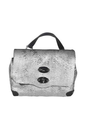 ZANELLATO: Sacs à main - Sac Cabas - Argent